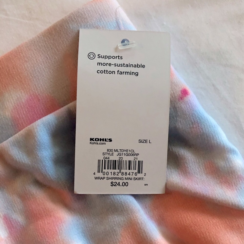 NWT SO Wrap Shirring Skirt - Picture 5 of 6